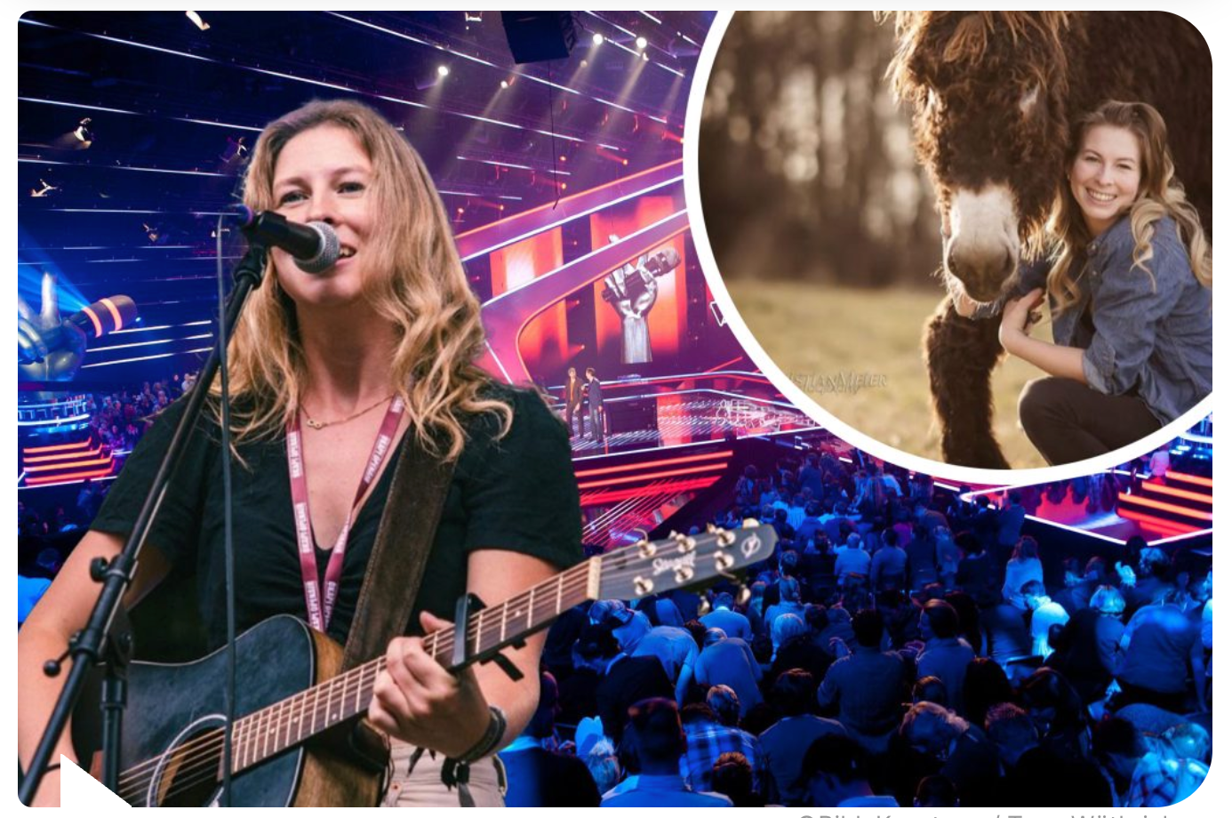 Tana Lou with Speedy the chicken