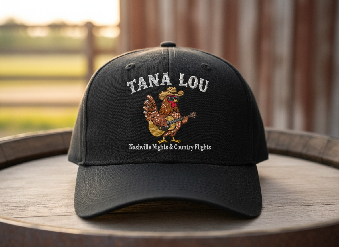 Tana Lou Black Cap